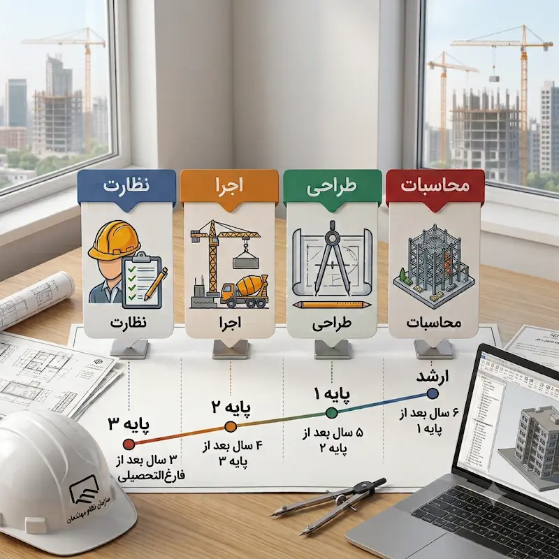 معرفی پروانه های نظام مهندسی